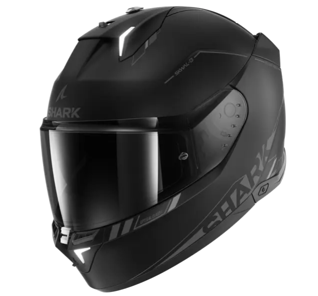 Мотошолом SHARK SKWAL i3 Blank SP Matt Black S