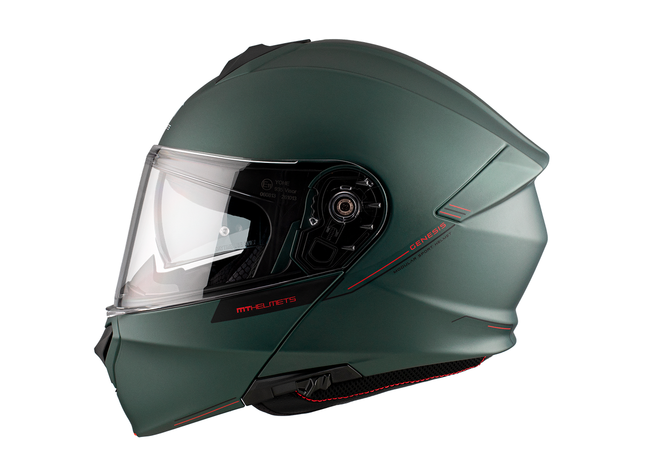 Мотошолом MT Genesis SV A6 Matt Green XS