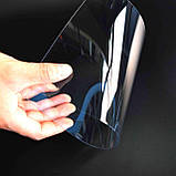 Листовий пластик прозорий ПЕТ 0,5 мм 1250х680 мм, фото 3