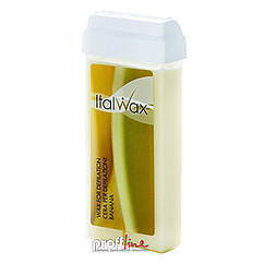 Віск плівковий для депіляції в касеті ItalWax Banana, 100 г