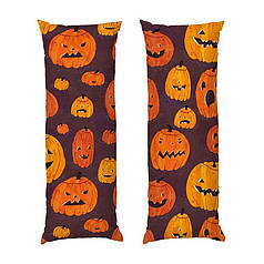 Дакімакура подушка-обіймашка «Funny pumpkins. Pattern»