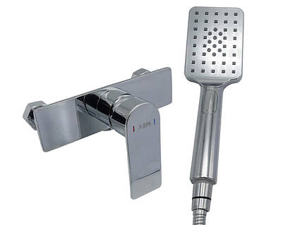 Змішувач для душової кабіни AIM хром DG01140 (chrome) Povna-torba це Зручно