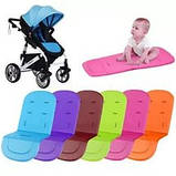 Матрацик - вкладка в коляску Червоний, фото 3