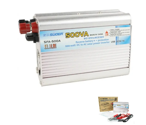 Інвертор напруги SFA-500A 12V INVERTER, SFA-500A, Suoer, фото 1