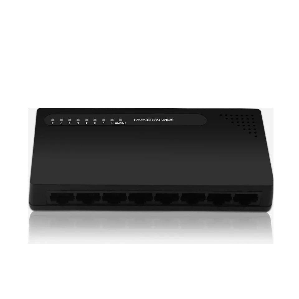 8-портів мережевий комутатор. FENVI Network Ethernet Switch 8 Port 10/100Mbps