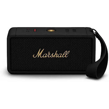 Бездротова вологостійка колонка Bluetooth Marshall Middleton Портативна Bluetooth колонка Чорна