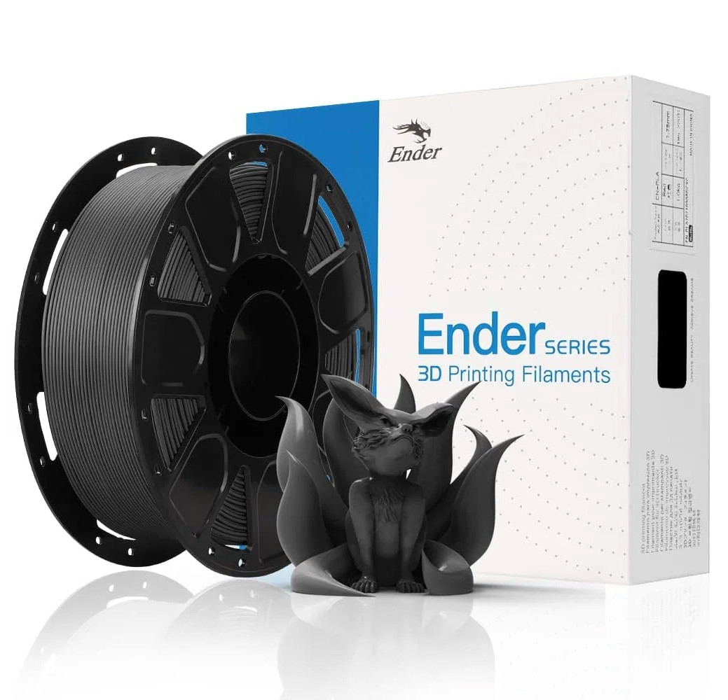 Ender-PLA Creality для 3D-принтера 1.75 мм 1 кг Чорний