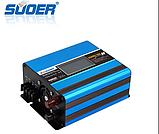 Інвертор напруги SUS-500VA INVERTER WITH SOALR CHARGER + сонячне заряджання 500VA, Suoer, фото 3