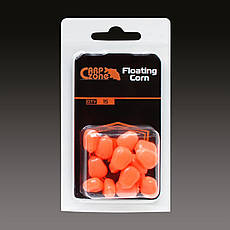 Силіконова плаваюча кукурудза CarpZone Floating Corn Orange