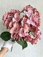Штучна  гортензія . Декоративний  букет гортензії ( персиковий 48 см), фото 2