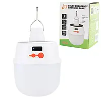 Фонарь Лампа аккумуляторная для кемпинга с солнечной панелью BL 2022