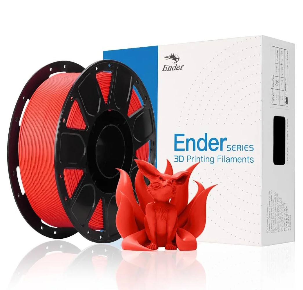 Ender-PLA Creality для 3D-принтера 1.75 мм 1 кг Червоний