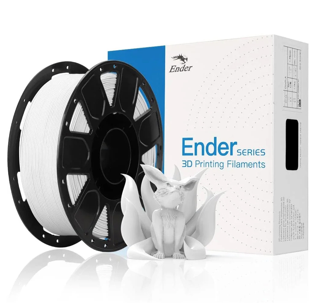 Ender-PLA Creality для 3D-принтера 1.75 мм 1 кг Білий