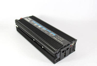 Інвертор перетворювач напруги Ukc AC/DC 1000W 12 V Ssk 193784