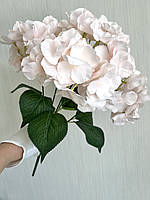 Штучна гортензія. Декоративний букет гортензії (ніжно-рожевий 45 см), фото 2