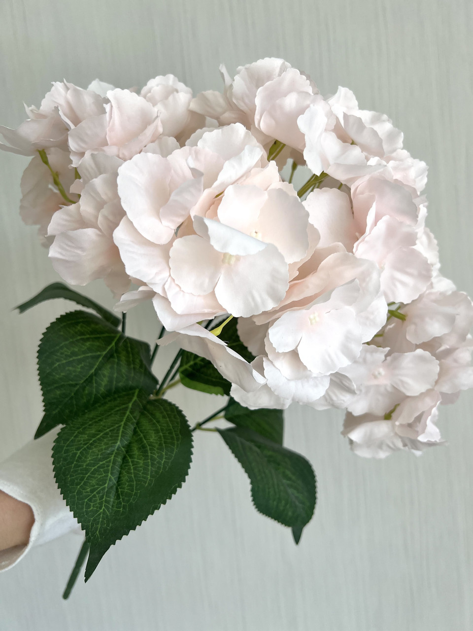 Штучна гортензія. Декоративний букет гортензії (ніжно-рожевий 45 см), фото 1