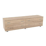 Тумба ТВ з висувними шухлядами No1 (Континент) 2000х500х550 мм, фото 10