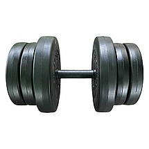 Гантель розбірний композитний 20 кг – 1 шт, Україна, фото 5