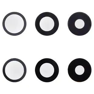 Скло камери для iPhone 14Pro, iPhone 14Pro Max, чорне, без рамки, комплект 3 шт.