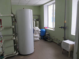 Блочная котельная  на твердом топливе 100 кВт  топливо-щепа г.Лозовая 1