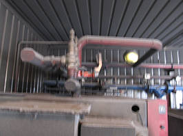 Блочная котельная  на твердом топливе 100 кВт  топливо-щепа г.Лозовая 6