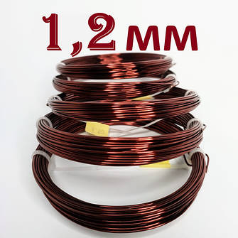 Мідний дріт для ремонту електроприладів д.1.2 мм ПЕТД2-200