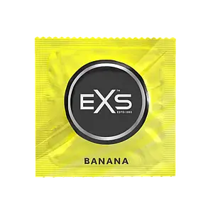 Презервативи EXS Banana 6 штук зі смаком банану ароматизовані