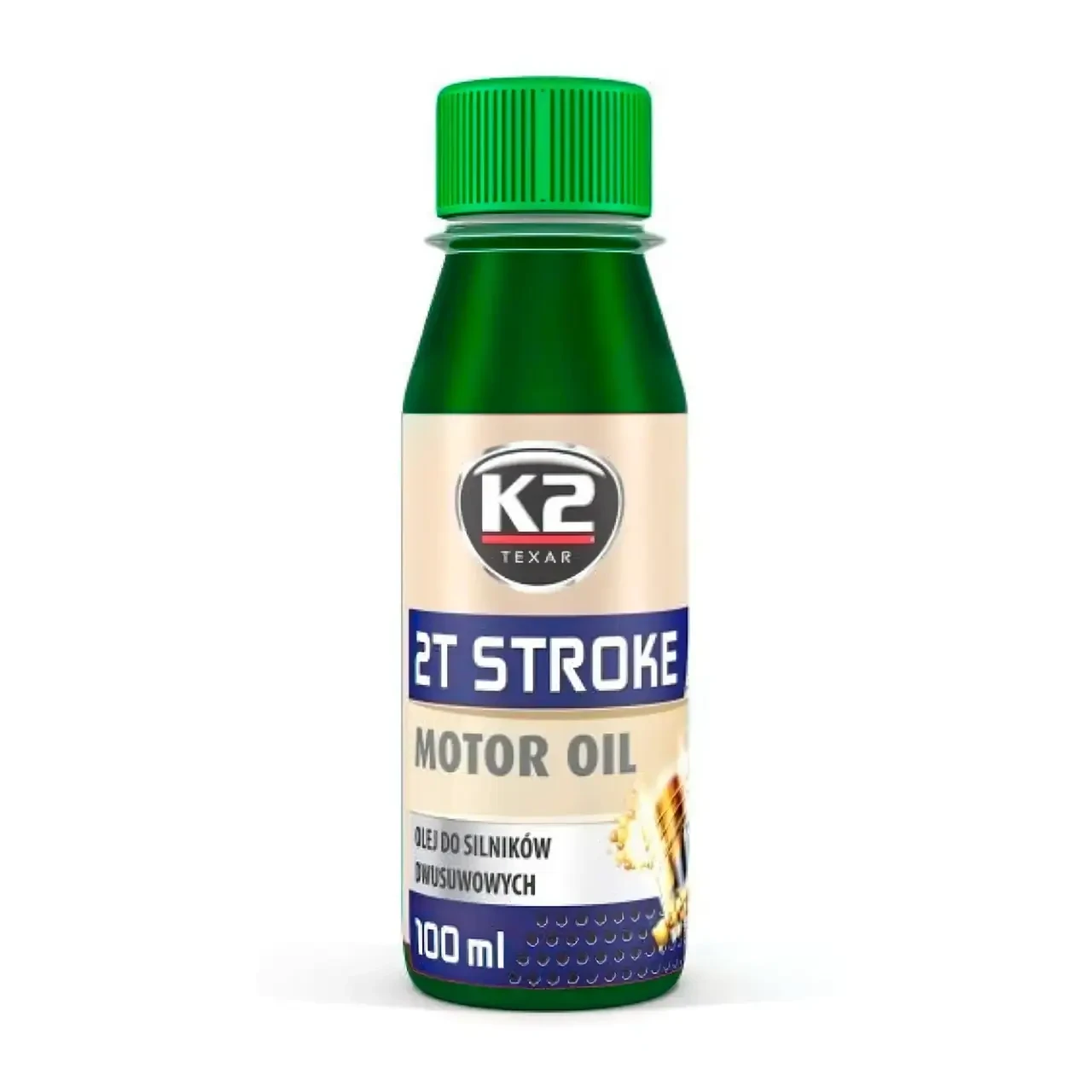 Олива моторна 2T STROKE MOTOR OIL GREEN 100 мл O528GREENML100E