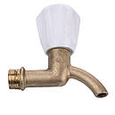 Кран вентильний водорозбірний латунний 1/2″ НР ливарний Б2401А, фото 2