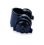 Кріплення сідла велосипеда чорне метал, фото 4