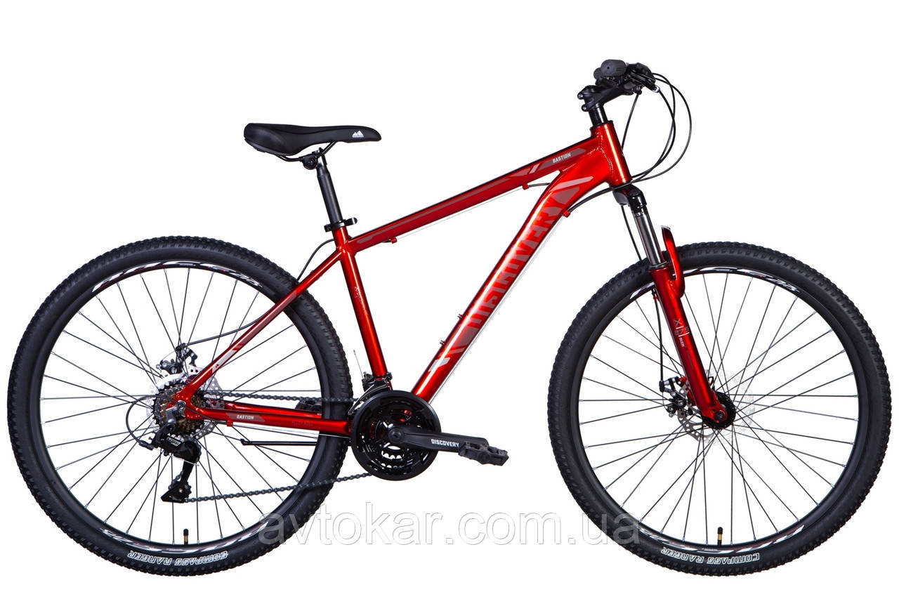 Велосипед 27.5" Discovery BASTION 2024 (червоний) ORG
