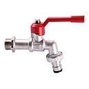 Кран зі штуцером Selba Antifrost 1/2″ водорозбірний для поливу SL1583, фото 2