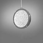 Підвісний сучасний світильник на 1 ламп світлодіодний 8 Вт колір каркасу хром D-4116/1HR, фото 3