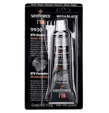 Герметик силікон чорний Senfineco 100 г RTV Silicone Black 9930S, фото 1