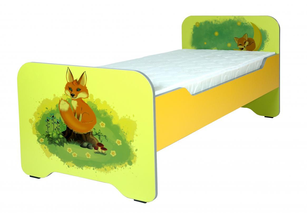 Дитяче ліжко з фотодруком без матрацу