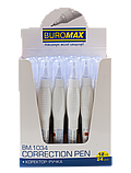 Коректор - ручка 12 мл з металевим накінечником Buromax BM.1034, фото 2