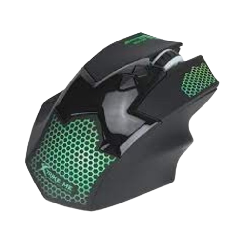 Мишка дротова ігрова з підсвічуванням XTRIKE GM-216 чорний, фото 1