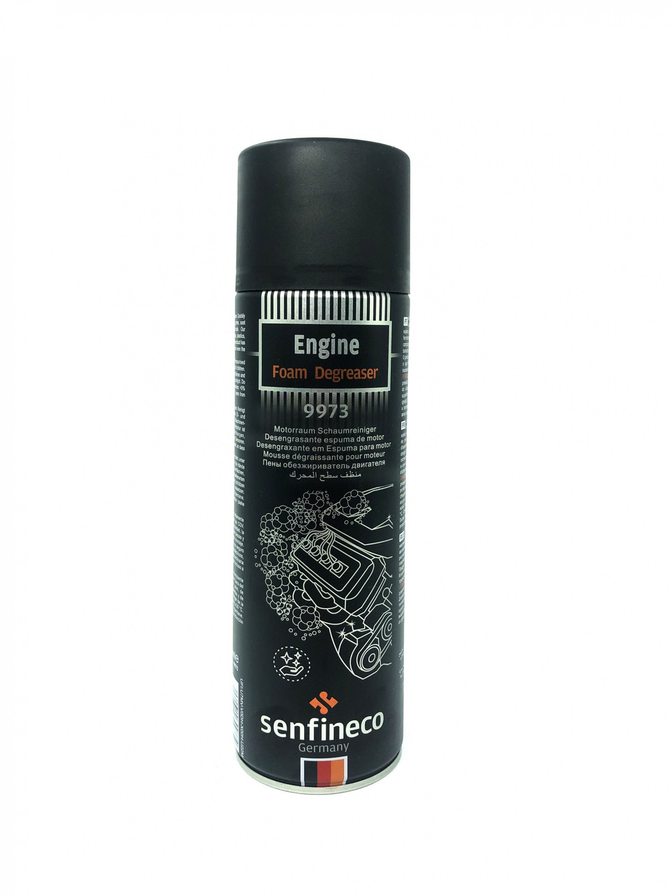 Очищувач двигуна пінний Senfineco 500 мл Engine Foam Degreaser 9973S