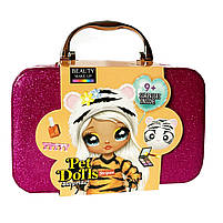 Дитяча косметика рум`яна, помади, лаки, пензлики, у валізі 18*7*11см ( B150), фото 4
