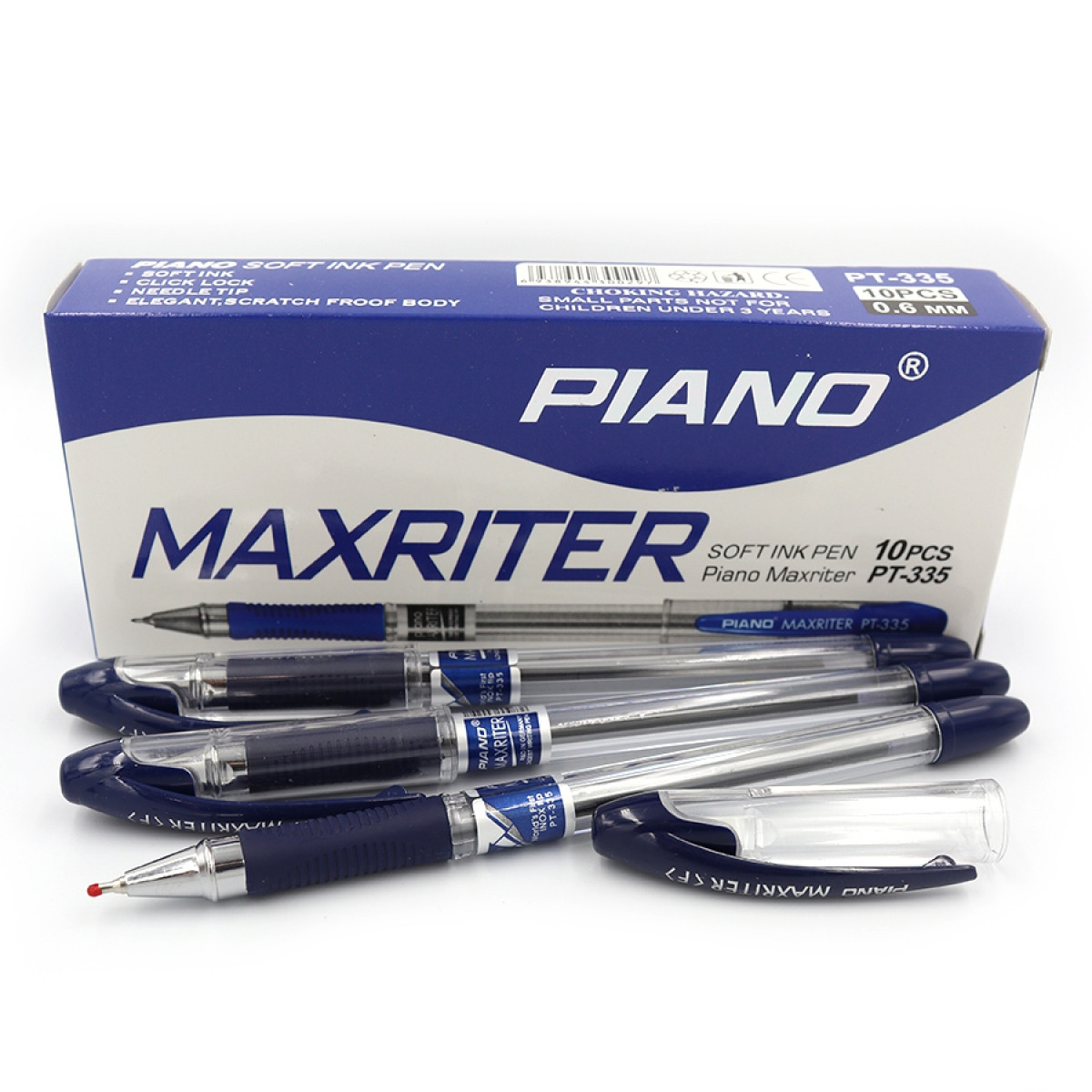 Ручка масляна синя Piano РТ-335 Maxriter, фото 1