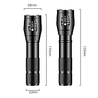Ручний ліхтар світлодіодний (400LM, Зум, LED, 5 Mode, 18650 / 21700), фото 9