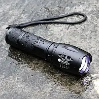 Ручний ліхтар світлодіодний (400LM, Зум, LED, 5 Mode, 18650 / 21700), фото 7