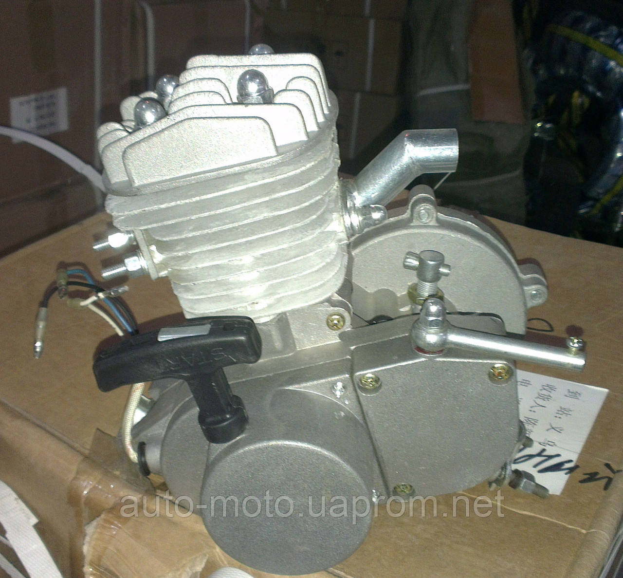 Веломотор F80 двигатель на велосипед со стартером (ID#29355153), цена ...