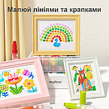 Маркери з товстими круглими кінчиками 12 шт., фото 3