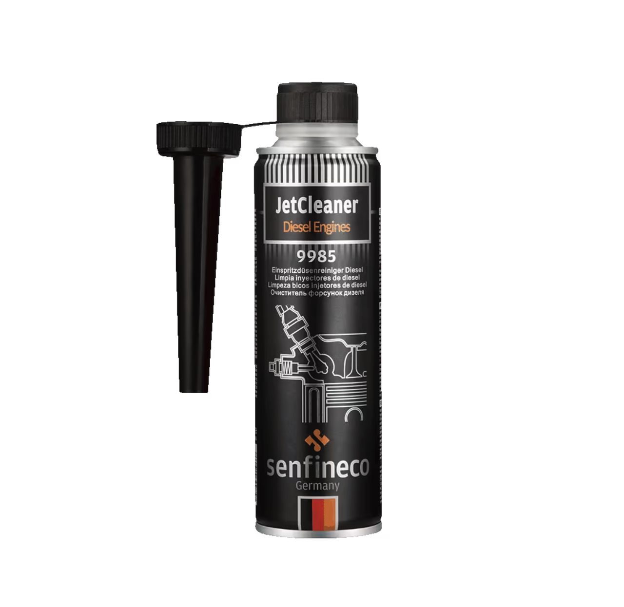 Очищувач форсунок для дизельних двигунів Senfineco 300 мл Diesel Jet cleaner 9985S
