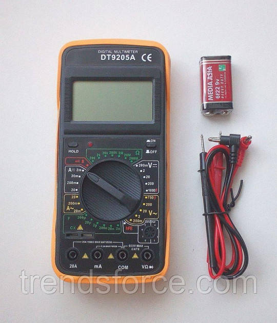 Тестер Digital Dt9205A Мультиметр Цифровий 198222