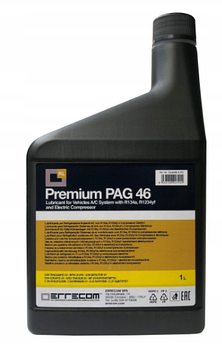 Синтетичне компресорне масло PAG 46 1л Errecom OL6001.K.P2