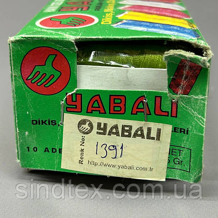 Турецька шовкова нитка 210/3 Yabali #1391, фото 2