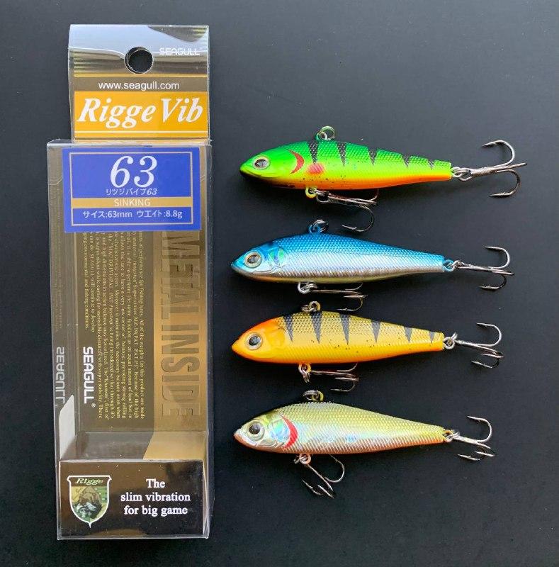 Воблер Columbia Baits Rigge VIB 63мм 8.8g  (набір 4шт), фото 1