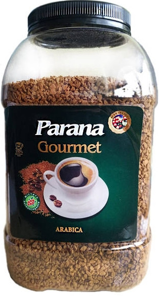 Кава розчинна Parana Gourmet Arabica 500г банка (Парана Гурме Арабіка)